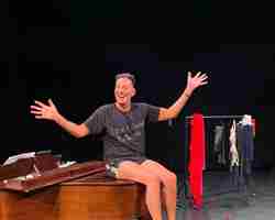 Craig Revel Horwood on the stage of The Point Theatre